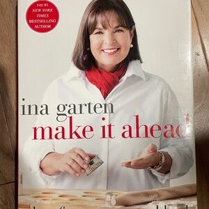 New "Make it Ahead" Hardcover Cookbook
